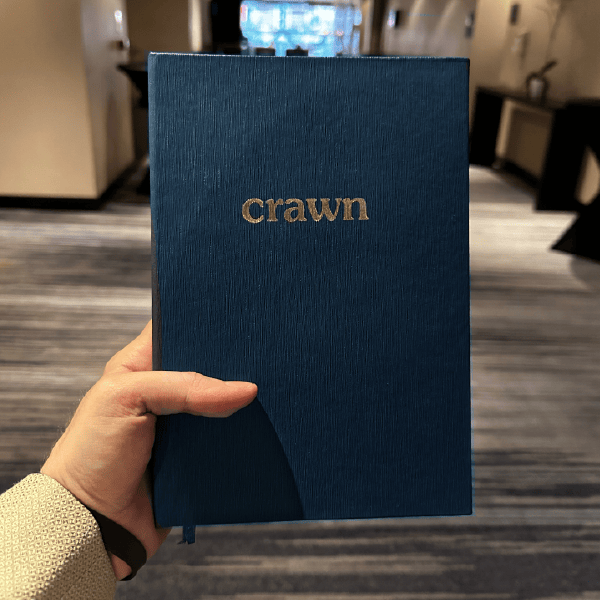 Agenda Crawn Focus Planner | Planificador diario 2024 | Tapa dura