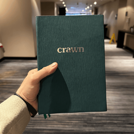 Agenda Crawn Focus Planner | Planificador diario 2025 | Tapa dura