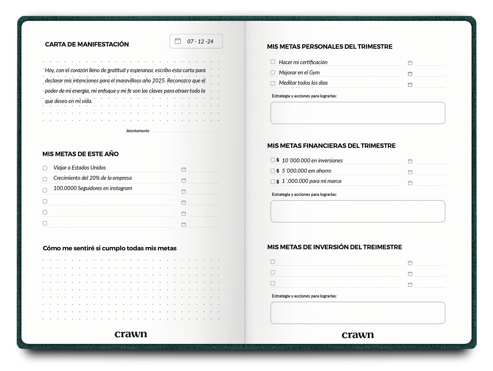 CARTA DE MANIFESTACIÓN