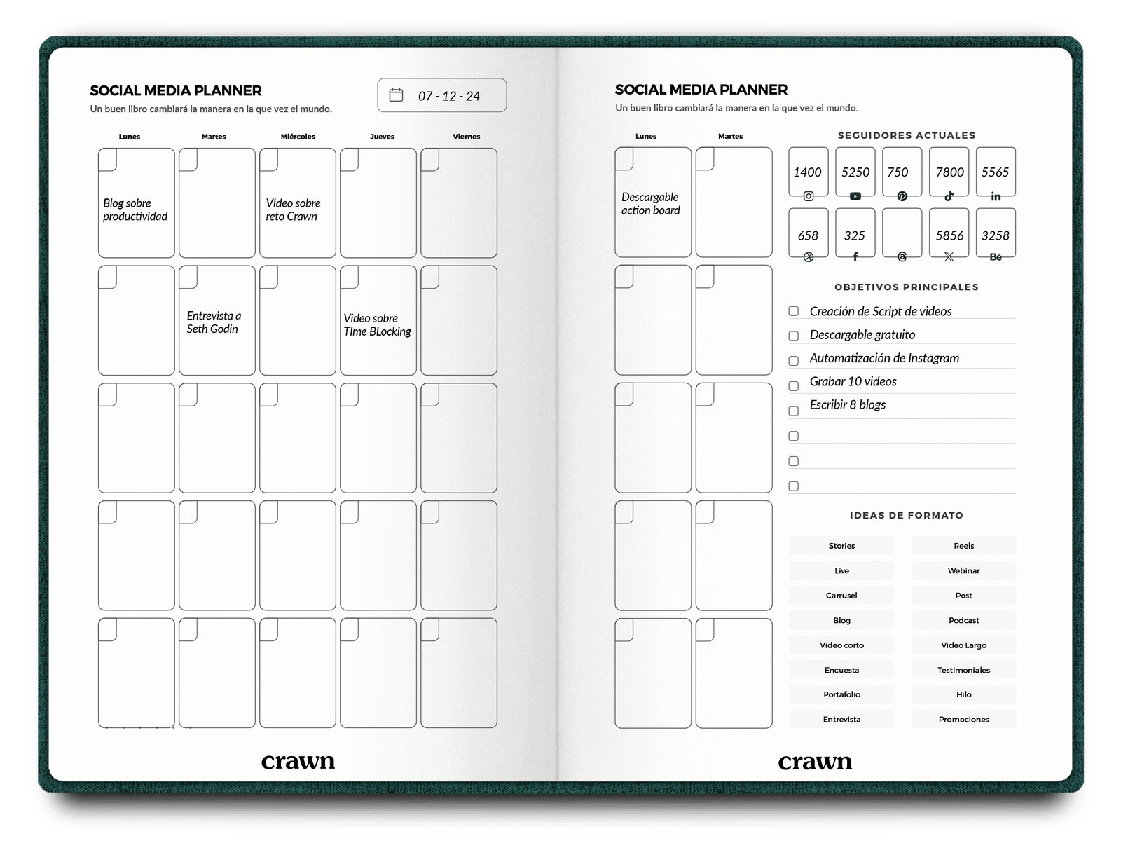 SOCIAL MEDIA PLANNER